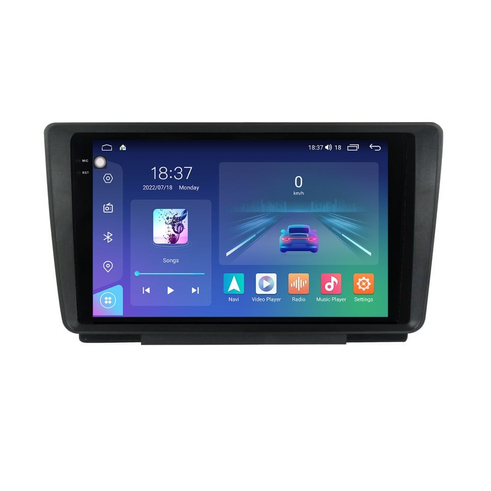 Navigatie dedicata cu Android Skoda Octavia II 2004 - 2013, 4GB RAM, Radio GPS Dual Zone, Display 2K QLED 9.5