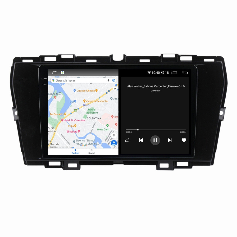 Navigatie dedicata cu Android Ssangyong Tivoli dupa 2020, 4GB RAM, Radio GPS Dual Zone, Display 2K QLED 9.5