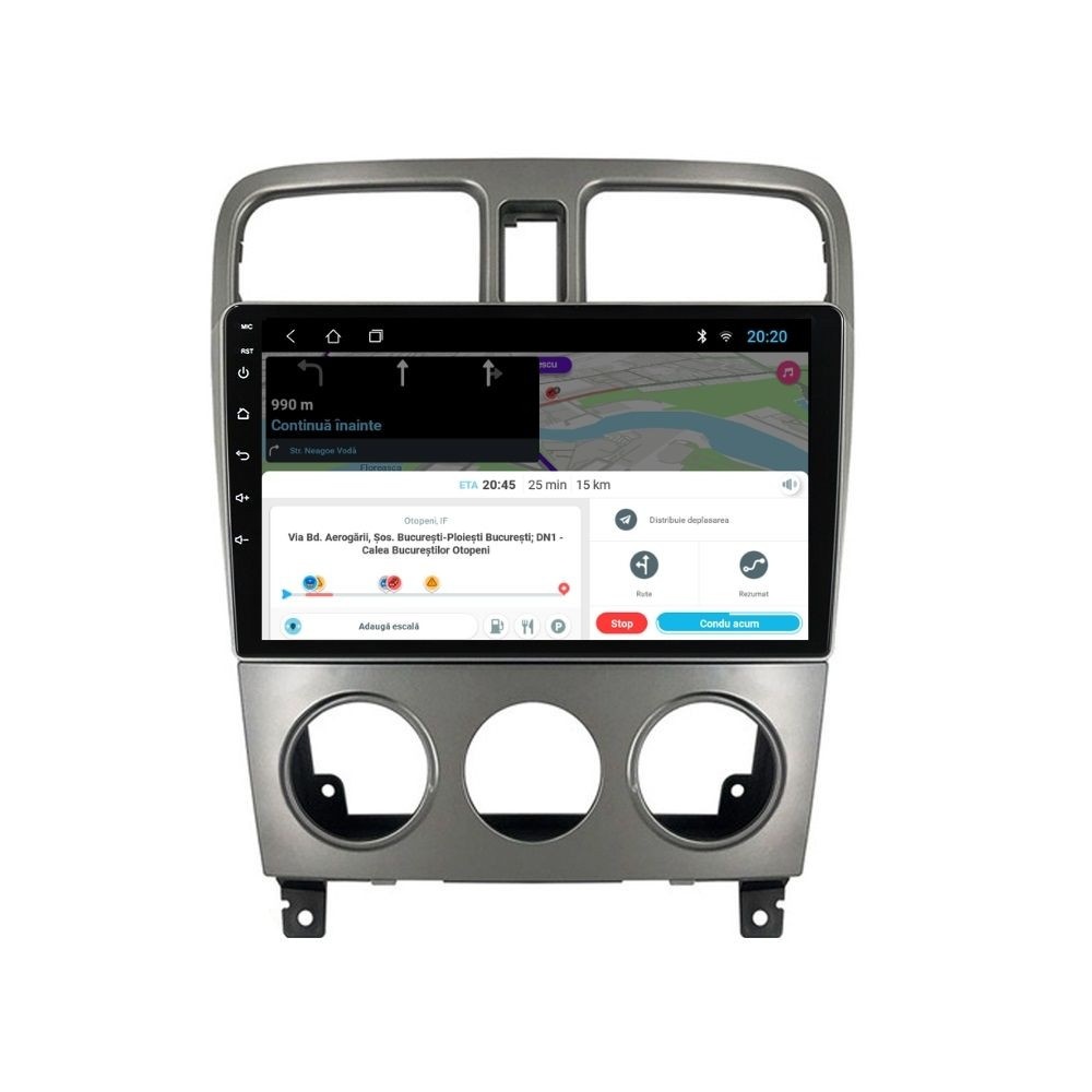 Navigatie dedicata cu Android Subaru Forester 2002 - 2008, 1GB RAM, Radio GPS Dual Zone, Display HD IPS 9" Touchscreen, Internet Wi-Fi, Bluetooth, MirrorLink, USB - Imagine 7