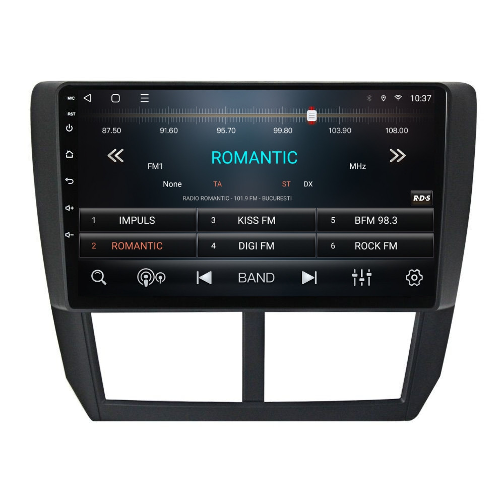 Navigatie dedicata cu Android Subaru Forester 2008 - 2013, 2GB RAM, Radio GPS Dual Zone, Display HD QLED 9