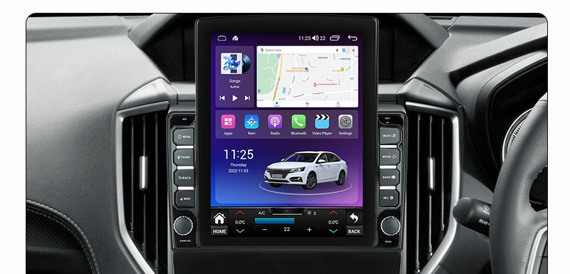 Navigatie dedicata cu Android Subaru Impreza / XV 2017 - 2020, 8GB RAM, Radio GPS Dual Zone, Touchscreen IPS 9.7