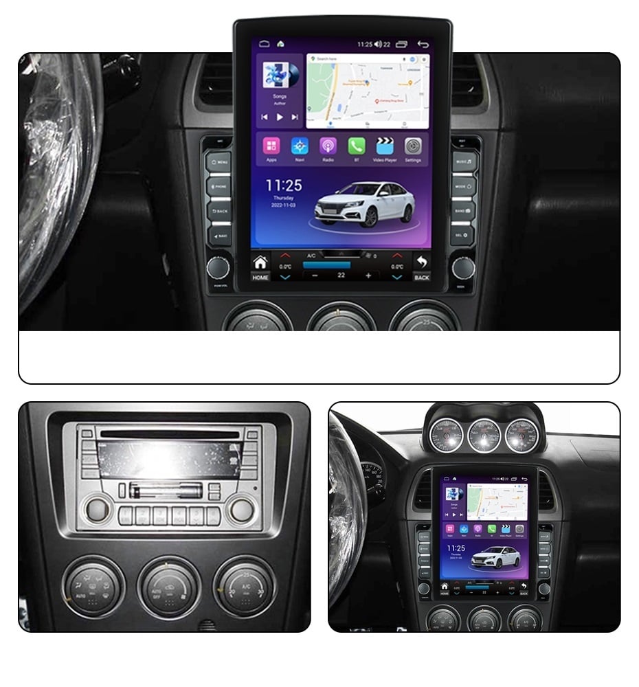 Navigatie dedicata cu Android Subaru Impreza / XV / WRX 2000 - 2007, 8GB RAM, Radio GPS Dual Zone, Touchscreen IPS 9.7