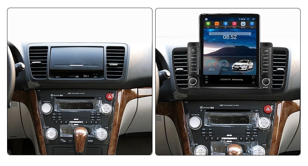 Navigatie dedicata cu Android Subaru Outback / Legacy 2003 - 2009, 2GB RAM, Radio GPS Dual Zone, Touchscreen IPS 9.7