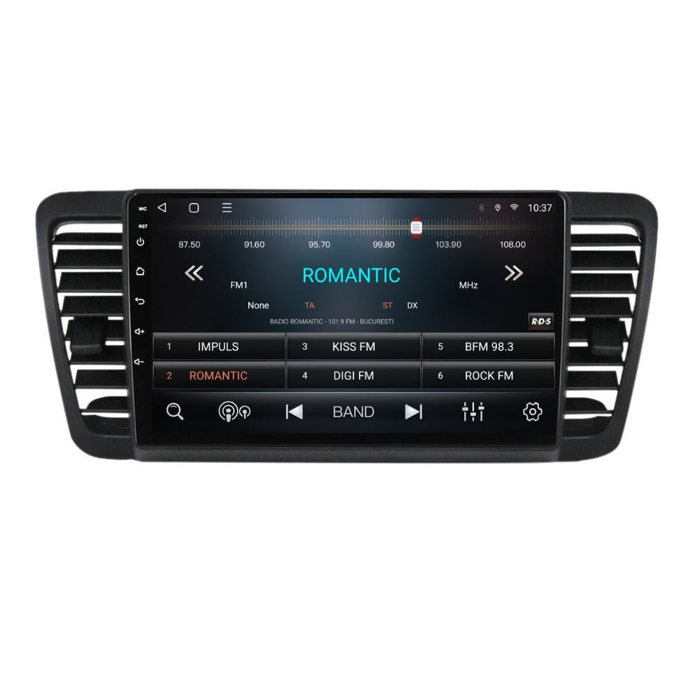 Navigatie dedicata cu Android Subaru Outback / Legacy 2003 - 2009, 3GB RAM, Radio GPS Dual Zone, Display HD QLED 9