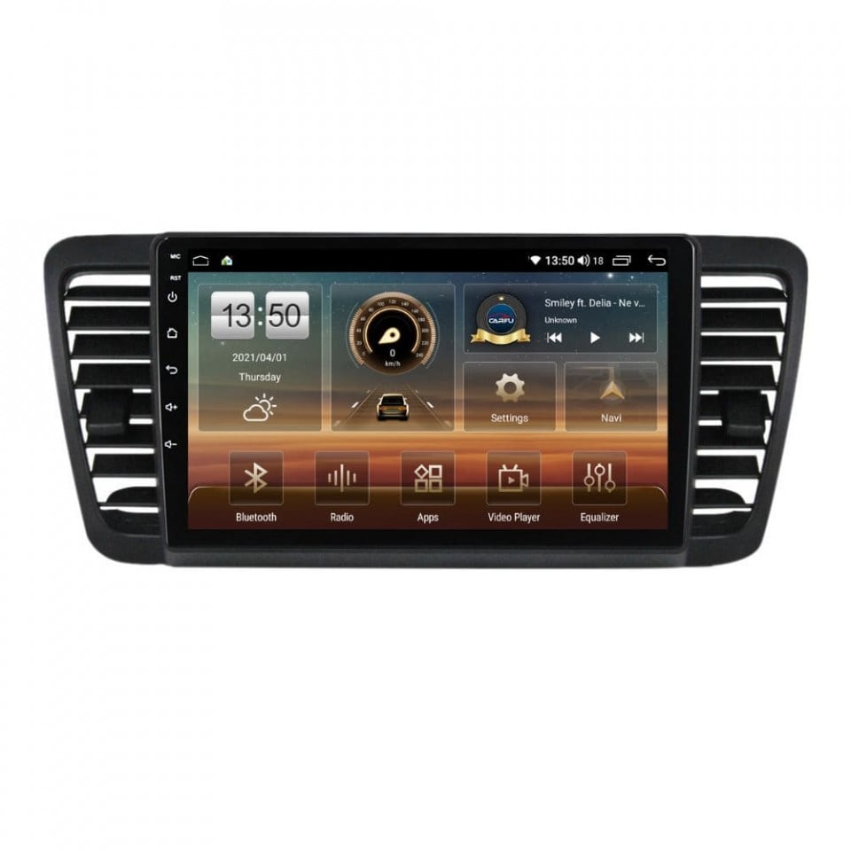 Navigatie dedicata cu Android Subaru Outback / Legacy 2003 - 2009, 6GB RAM, Radio GPS Dual Zone, Display HD QLED 9