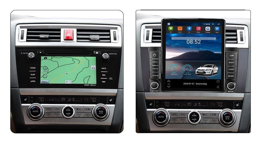 Navigatie dedicata cu Android Subaru Outback / Legacy 2014 - 2019, 2GB RAM, Radio GPS Dual Zone, Touchscreen IPS 9.7