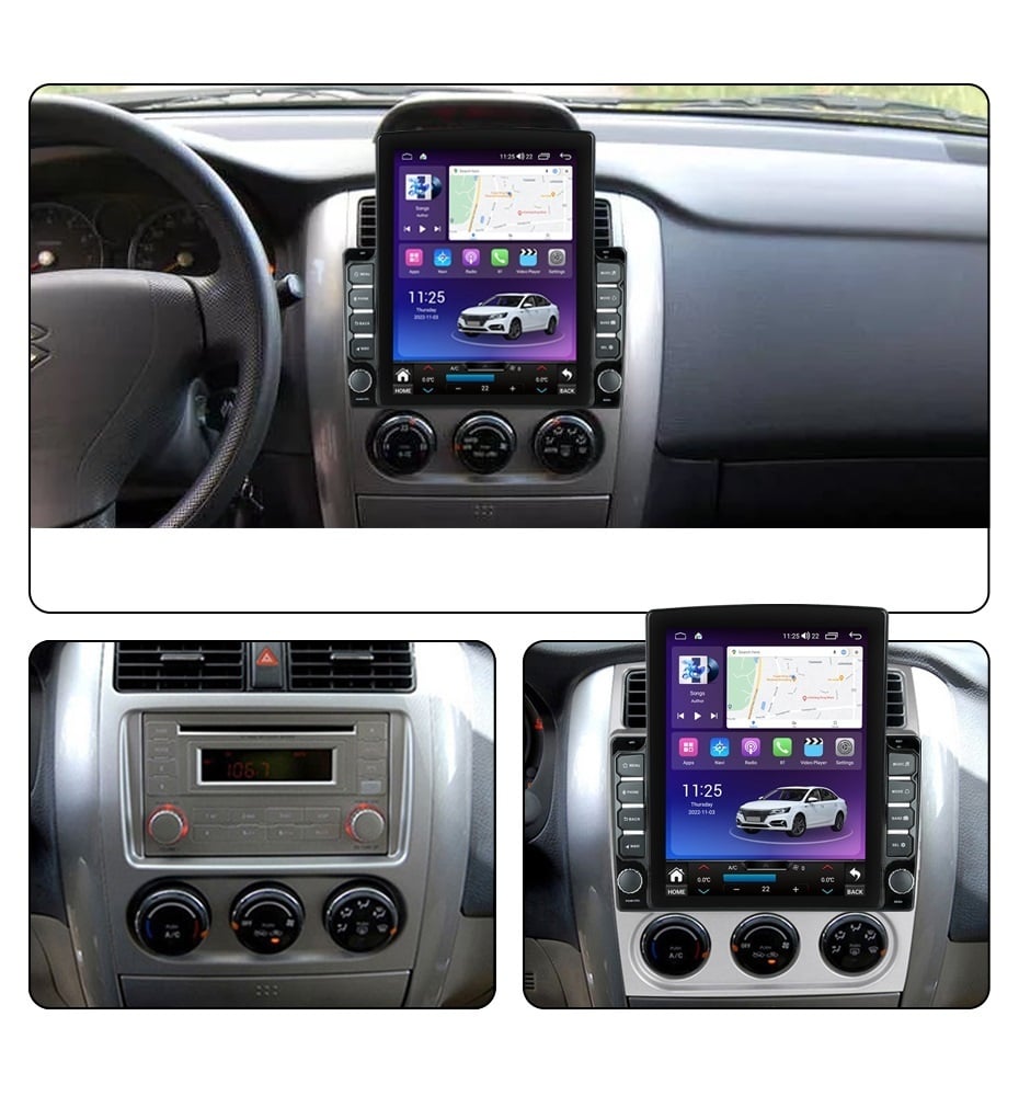 Navigatie dedicata cu Android Suzuki Liana 2001 - 2007, 8GB RAM, Radio GPS Dual Zone, Touchscreen IPS 9.7