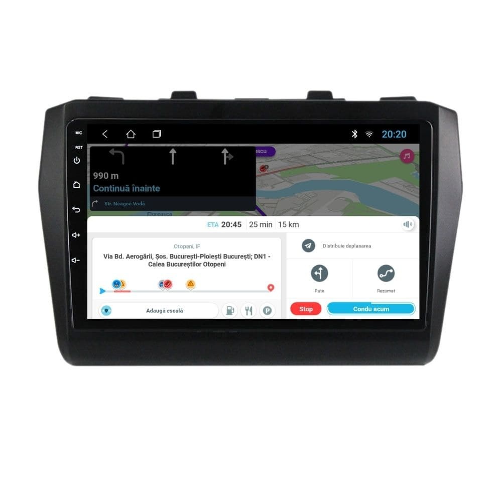 Navigatie dedicata cu Android Suzuki Swift V dupa 2017, 2GB RAM, Radio GPS Dual Zone, Display HD IPS 9" Touchscreen, Internet Wi-Fi, Bluetooth, MirrorLink, USB - Imagine 8