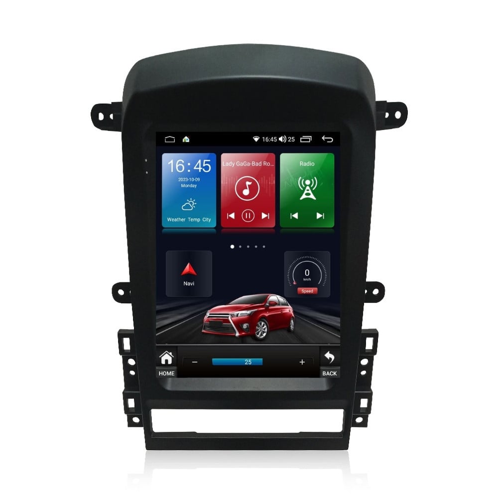 Navigatie dedicata cu Android tip tesla Chevrolet Captiva 2006 - 2011, 4GB RAM, Radio GPS Dual Zone, Touchscreen IPS 9.7