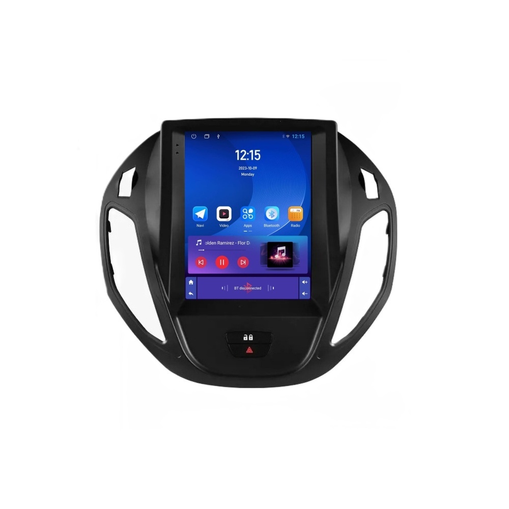 Navigatie dedicata cu Android tip tesla Ford Transit / Tourneo Courier 2014 - 2023, 1GB RAM, Radio GPS Dual Zone, Touchscreen IPS 9.7" HD, Internet Wi-Fi, Bluetooth, MirrorLink, USB