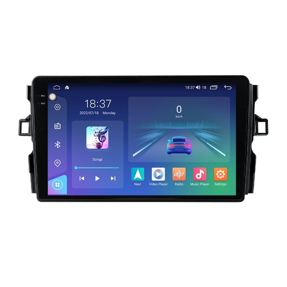 Navigatie dedicata cu Android Toyota Auris 2006 - 2012, 4GB RAM, Radio GPS Dual Zone, Display 2K QLED 9.5