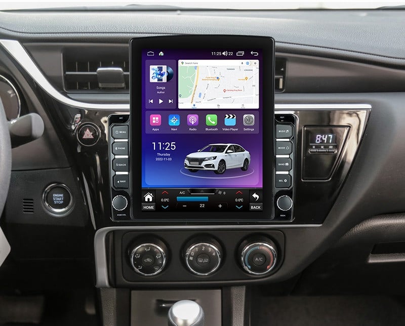 Navigatie dedicata cu Android Toyota Auris 2015 - 2019, 8GB RAM, Radio GPS Dual Zone, Touchscreen IPS 9.7