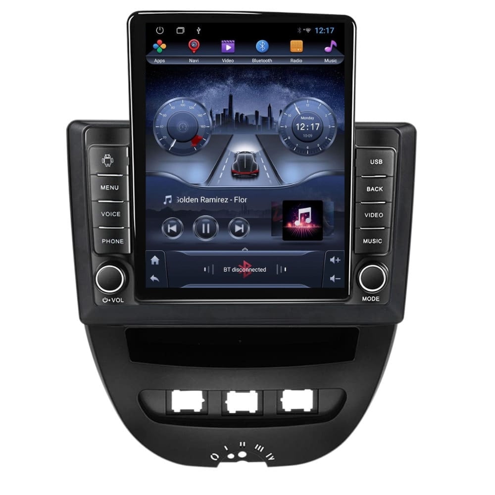 Navigatie dedicata cu Android Toyota Aygo 2005 - 2014, 1GB RAM, Radio GPS Dual Zone, Touchscreen IPS 9.7