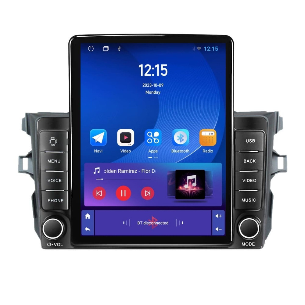 Navigatie dedicata cu Android Toyota Corolla 2007 - 2013, 2GB RAM, Radio GPS Dual Zone, Touchscreen IPS 9.7