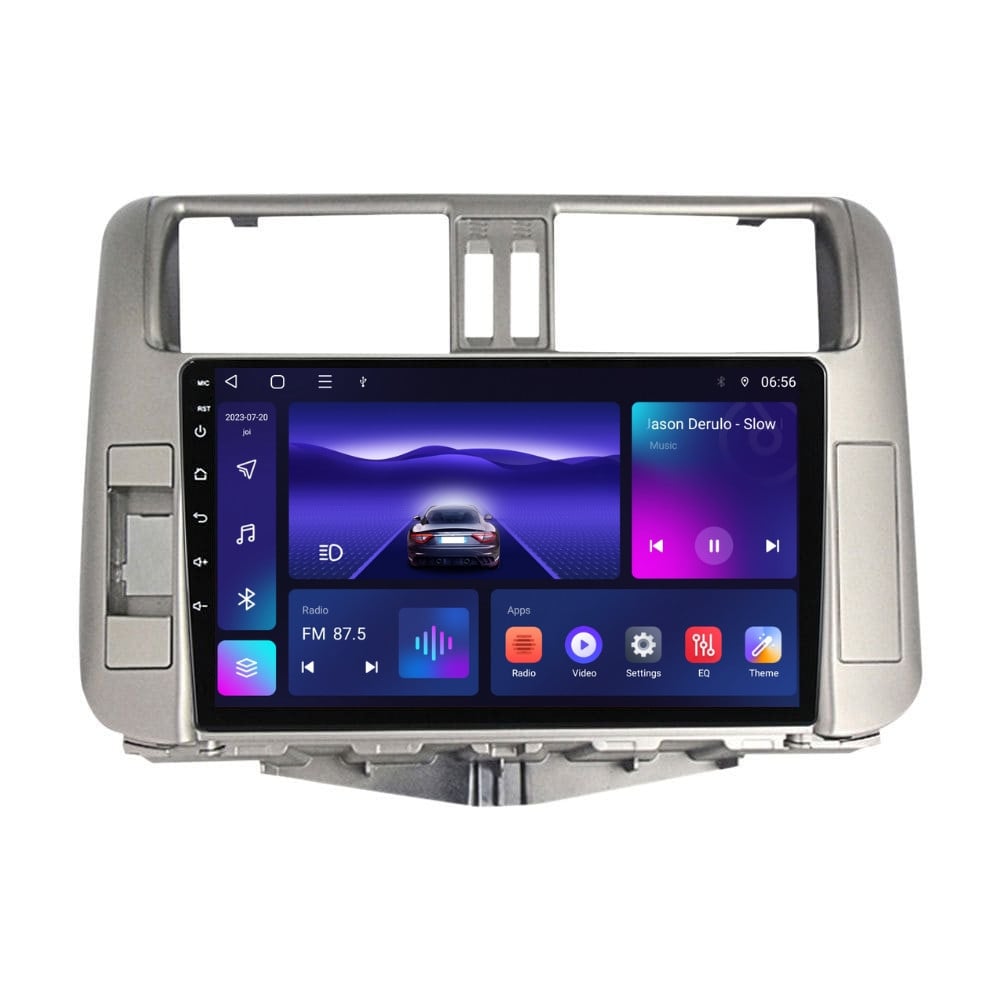 Navigatie dedicata cu Android Toyota Land Cruiser Prado J150 2009 - 2013, 2GB RAM, Radio GPS Dual Zone, Display HD QLED 9