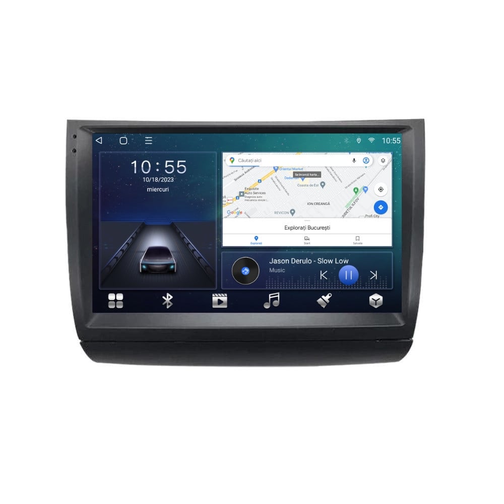 Navigatie dedicata cu Android Toyota Prius W2 2003 - 2009, 2GB RAM, Radio GPS Dual Zone, Display HD QLED 9