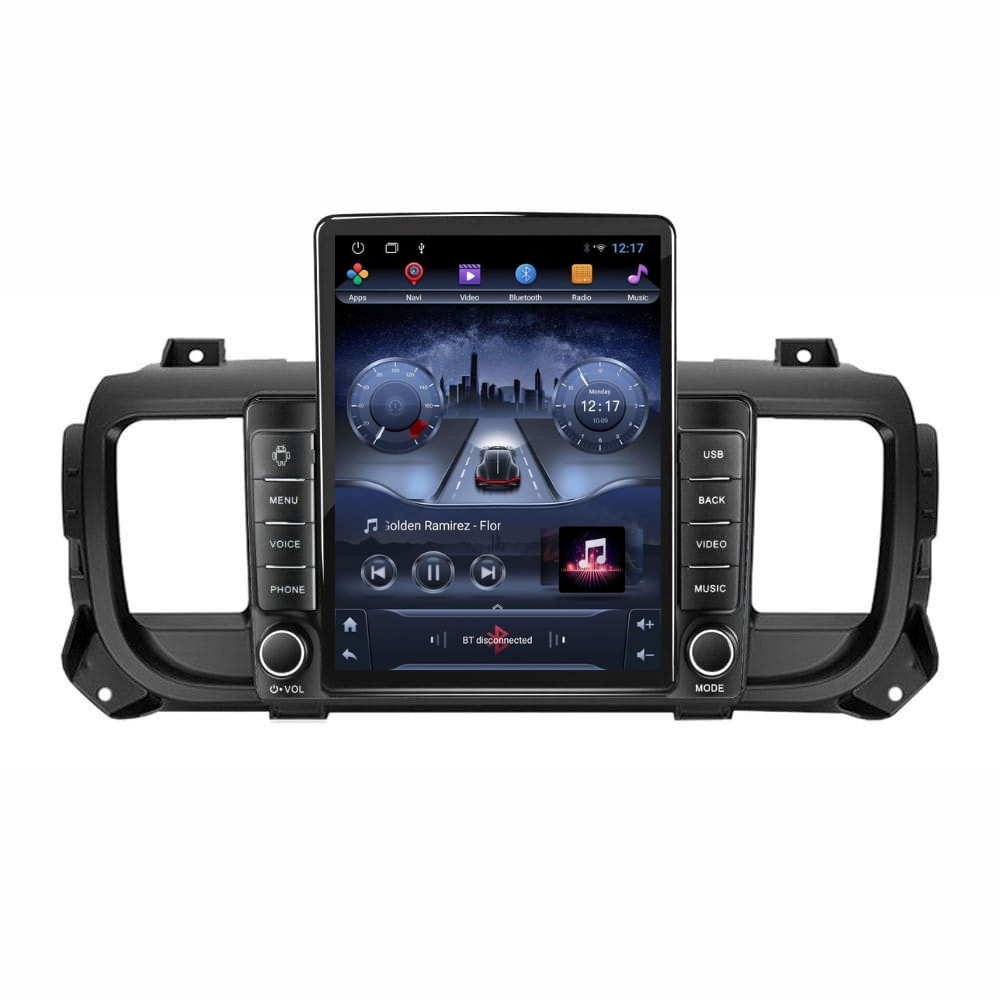 Navigatie dedicata cu Android Toyota Proace dupa 2016, 2GB RAM, Radio GPS Dual Zone, Touchscreen IPS 9.7