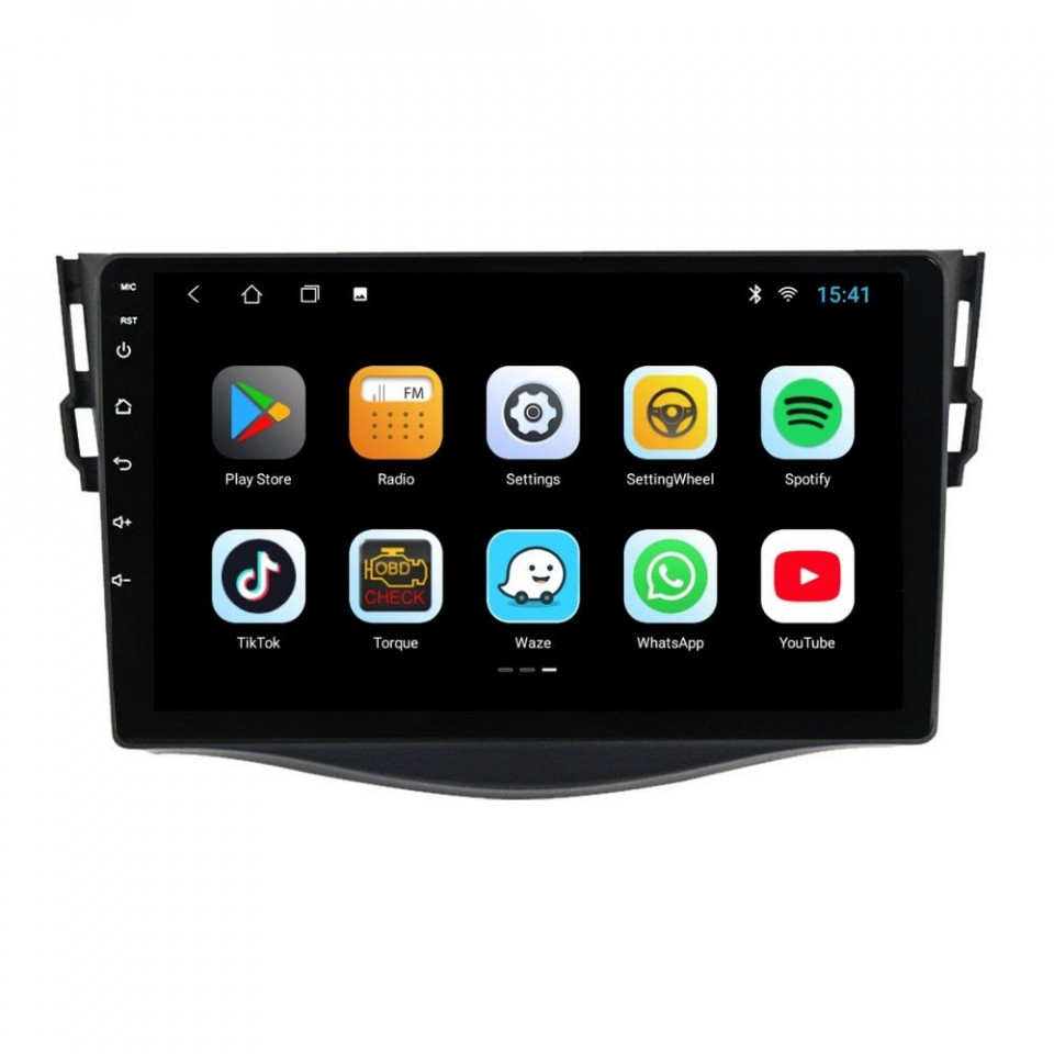 Navigatie dedicata cu Android Toyota Rav4 III 2005 - 2013, 2GB RAM, Radio GPS Dual Zone, Display HD IPS 9