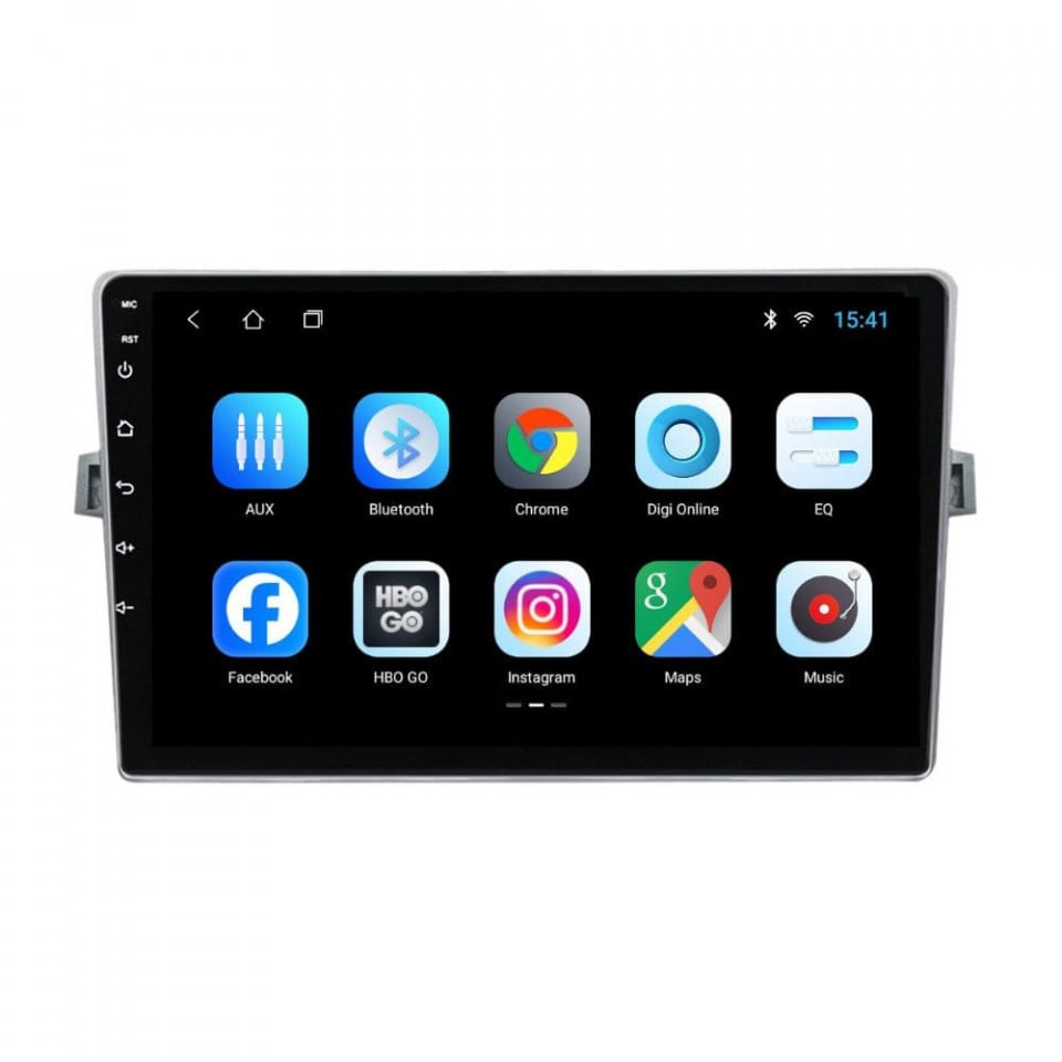 Navigatie dedicata cu Android Toyota Verso 2009 - 2018, 1GB RAM, Radio GPS Dual Zone, Display HD IPS 9