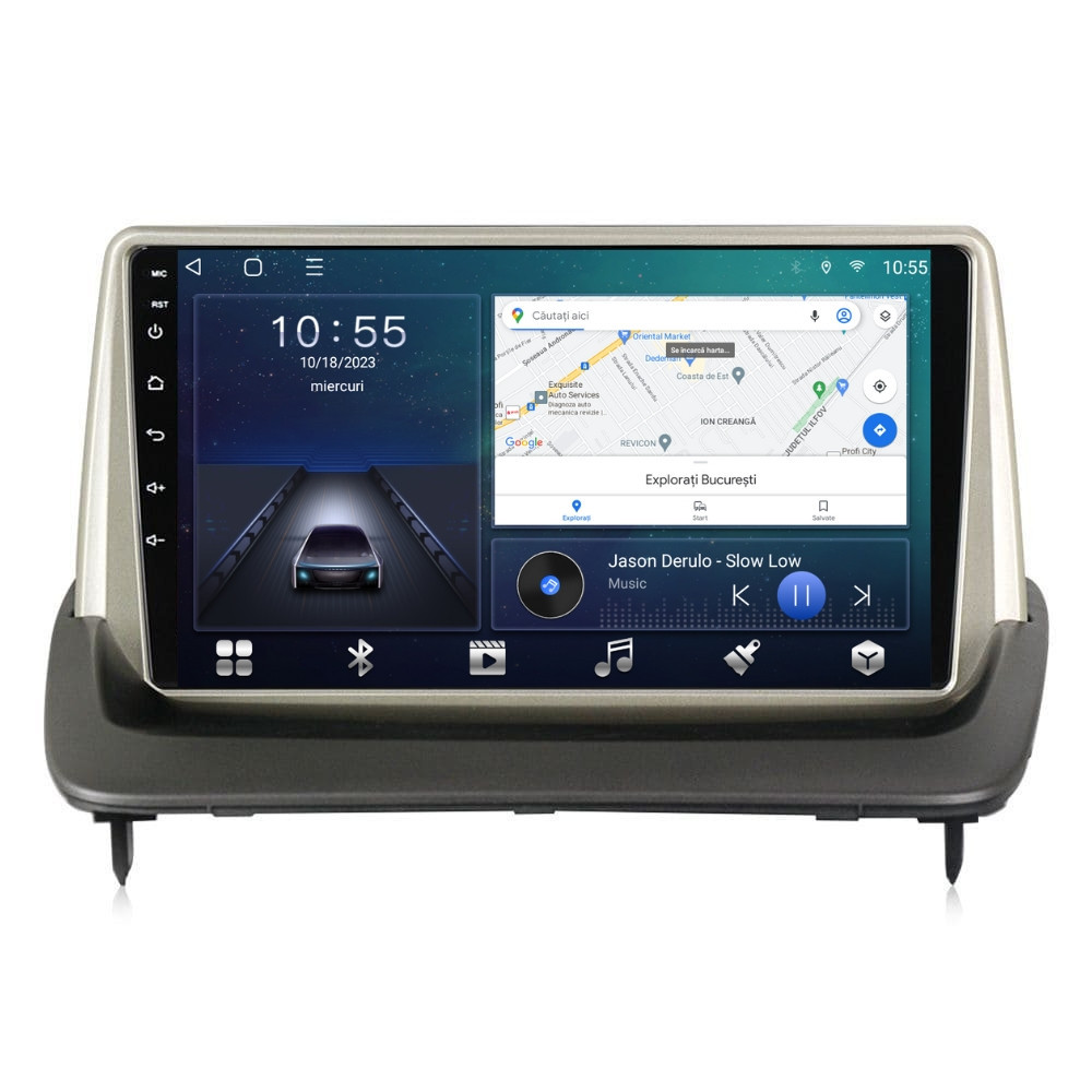 Navigatie dedicata cu Android Volvo C30 / C70 II / S40 II / V50 2004 - 2013, 2GB RAM, Radio GPS Dual Zone, Display HD QLED 9