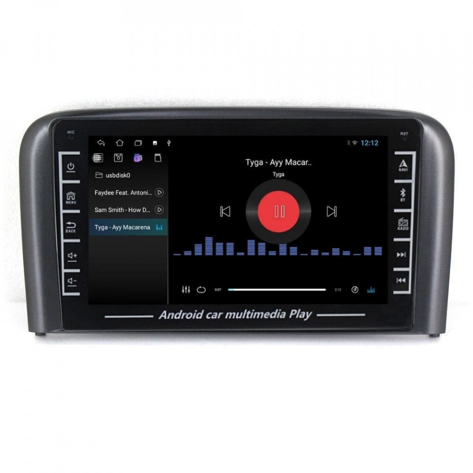 Navigatie dedicata cu Android Volvo S80 I 2004 - 2006, 1GB RAM, Radio GPS Dual Zone, Display HD IPS 8