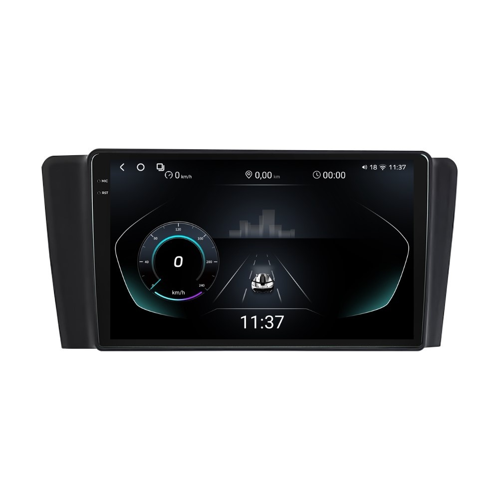 Navigatie dedicata cu Android Volvo V70 II / XC70 I 2000 - 2004, 12GB RAM, Radio GPS Dual Zone, Display 2K QLED 9.5