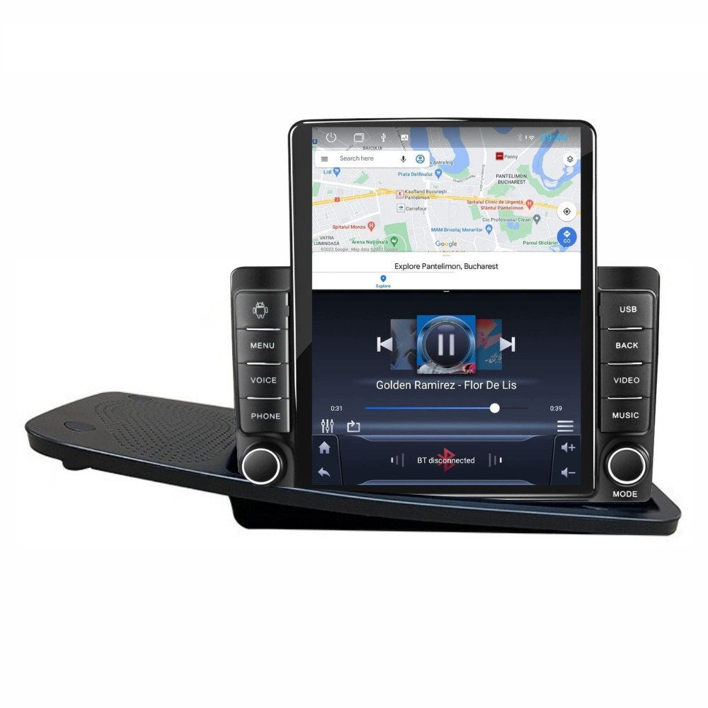 Navigatie dedicata cu Android Volvo V70 III 2007 - 2012 cu navigatie originala, 1GB RAM, Radio GPS Dual Zone, Touchscreen IPS 9.7