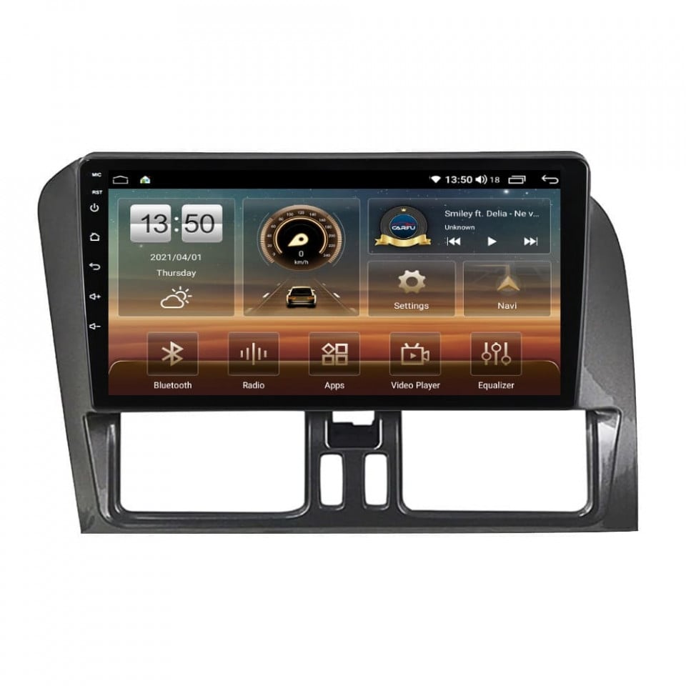 Navigatie dedicata cu Android Volvo XC60 I 2008 - 2013, 8GB RAM, Radio GPS Dual Zone, Display HD QLED 9