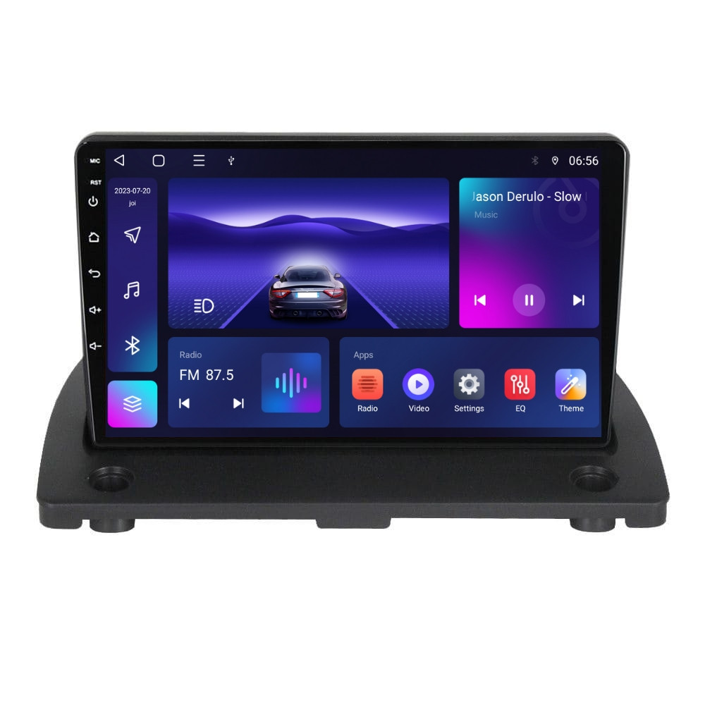 Navigatie dedicata cu Android Volvo XC90 I 2002 - 2015, 2GB RAM, Radio GPS Dual Zone, Display HD QLED 9