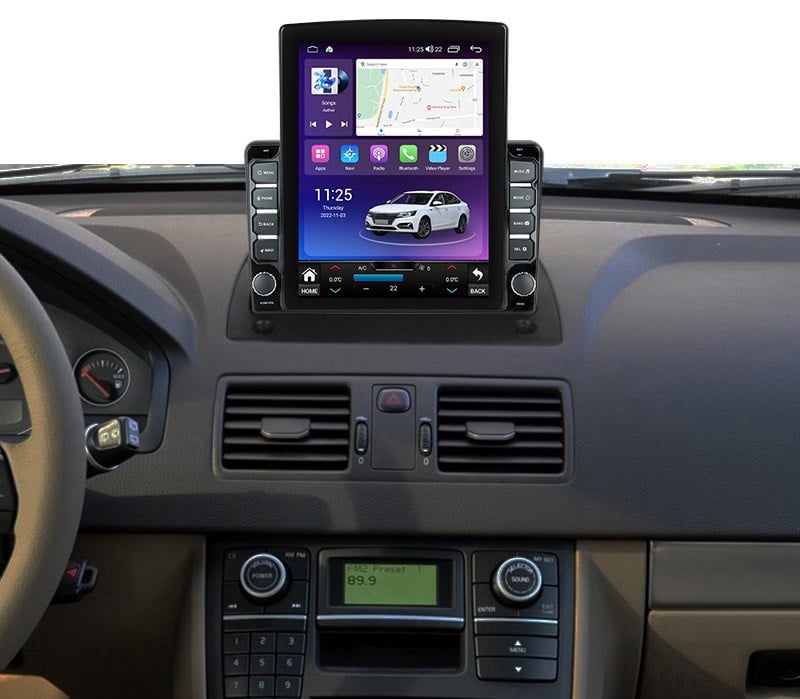 Navigatie dedicata cu Android Volvo XC90 I 2002 - 2015, 4GB RAM, Radio GPS Dual Zone, Touchscreen IPS 9.7