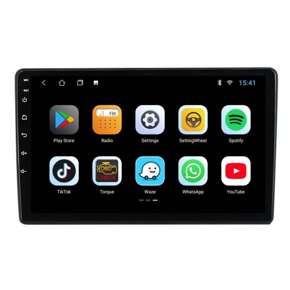 Navigatie dedicata cu Android VW Caddy 2004 - 2020, 1GB RAM, Radio GPS Dual Zone, Display HD IPS 10\'\' Touchscreen, Internet Wi-Fi, Bluetooth, MirrorLink, USB, Waze - 2 | YEO