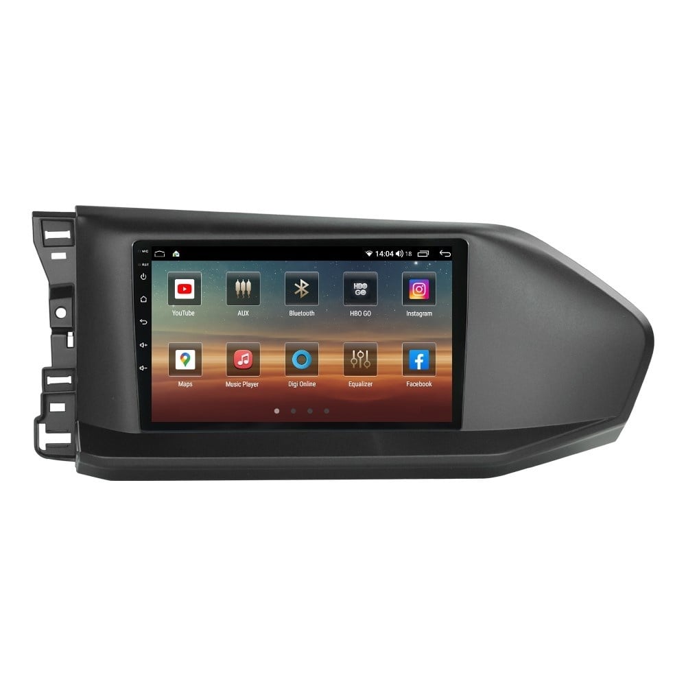 Navigatie dedicata cu Android VW Caddy dupa 2020, 6GB RAM, Radio GPS Dual Zone, Display HD QLED 9