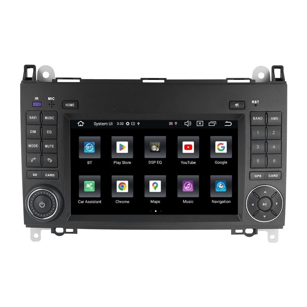 Navigatie dedicata cu Android VW Crafter 2006 - 2016, 4GB RAM, Radio GPS Dual Zone, Display HD IPS 7\'\' Touchscreen, Internet Wi-Fi si slot SIM 4G, Bluetooth, MirrorLink, USB, Waze - 2 | YEO