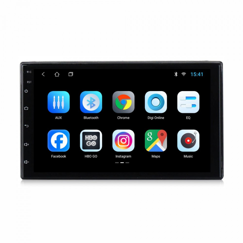 Navigatie dedicata cu Android VW Fox 2003 - 2016, 1GB RAM, Radio GPS Dual Zone, Display HD 7