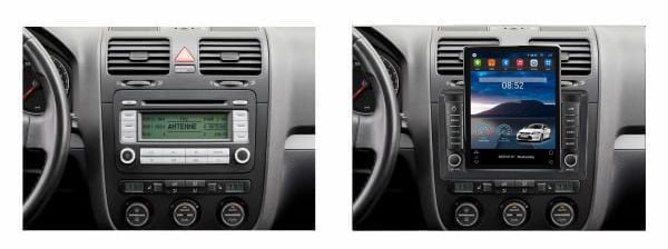 Navigatie dedicata cu Android VW Golf V 2003 - 2010, 2GB RAM, Radio GPS Dual Zone, Touchscreen IPS 9.7