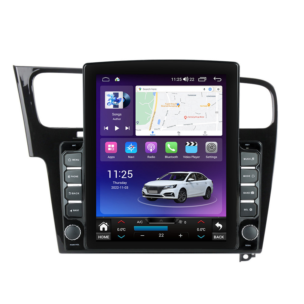 Navigatie Dedicata Cu Android Vw Golf Vii Gb Ram Radio Gps Dual Zone Touchscreen