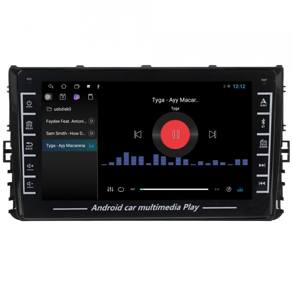 Navigatie dedicata cu Android VW Multivan T6 2020 - 2021, 1GB RAM, Radio GPS Dual Zone, Display HD IPS 8