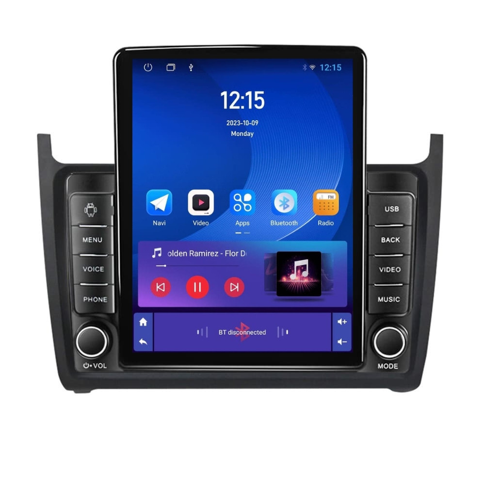 Navigatie dedicata cu Android VW Polo 6R 2009 - 2018, 1GB RAM, Radio GPS Dual Zone, Touchscreen IPS 9.7