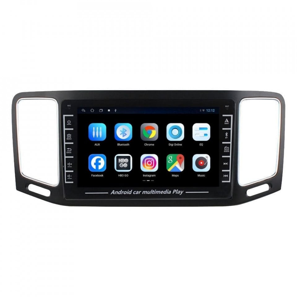 Navigatie dedicata cu Android VW Sharan dupa 2010, 1GB RAM, Radio GPS Dual Zone, Display HD IPS 8