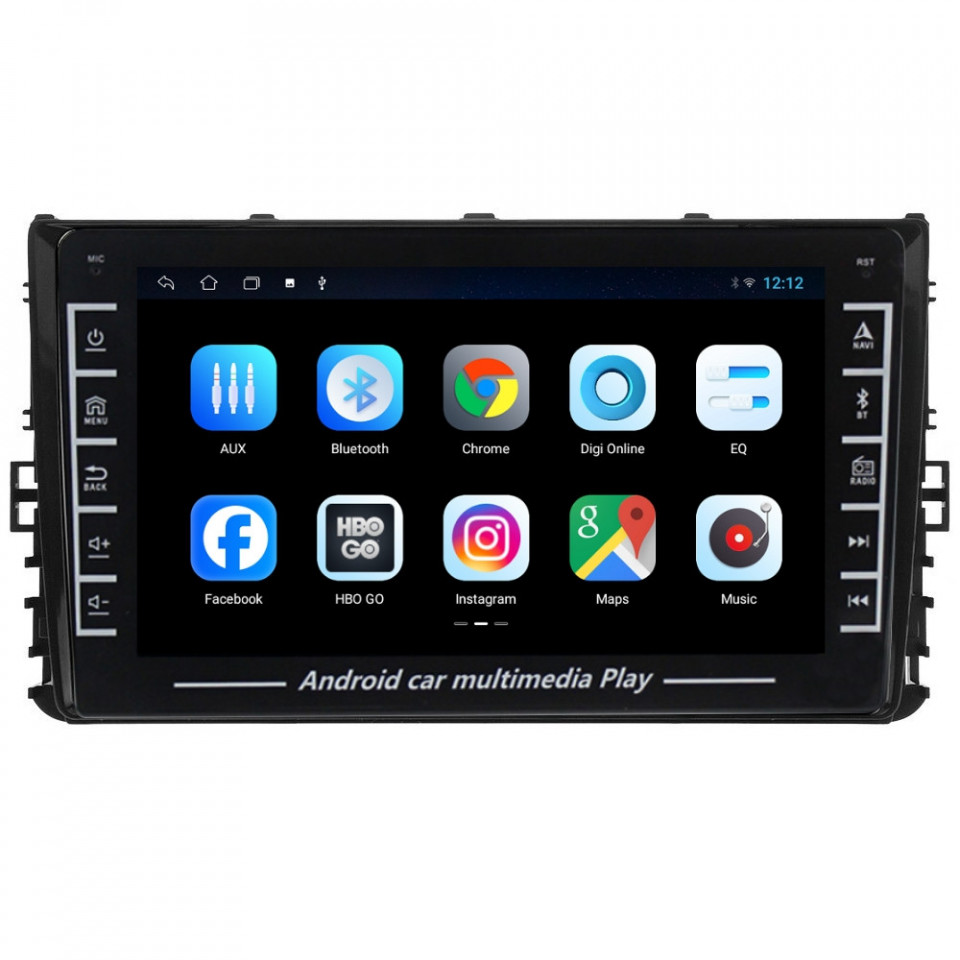 Navigatie dedicata cu Android VW T-Cross dupa 2018, 1GB RAM, Radio GPS Dual Zone, Display HD IPS 8