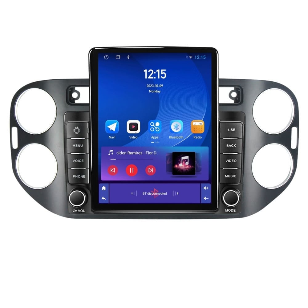 Navigatie dedicata cu Android VW Tiguan I 2012 - 2018, 1GB RAM, Radio GPS Dual Zone, Touchscreen IPS 9.7