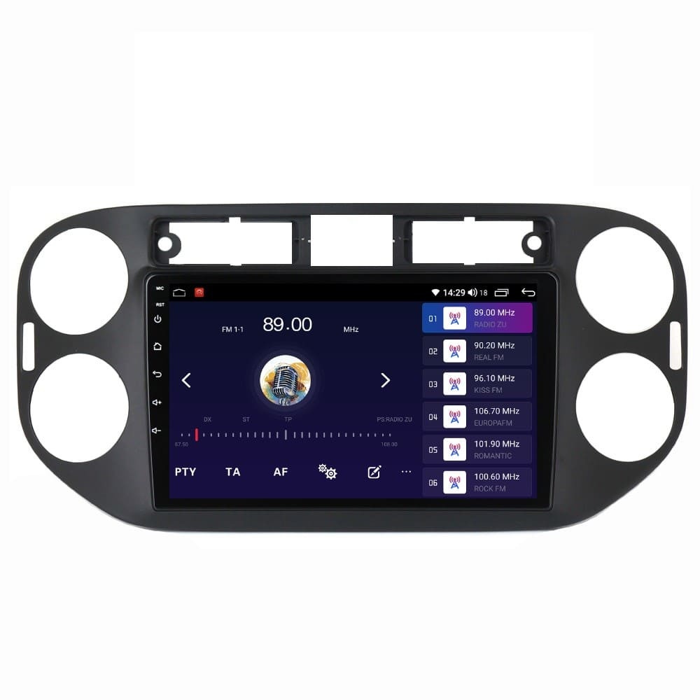 Navigatie dedicata cu Android VW Tiguan I 2012 - 2018, 2GB RAM, Radio GPS Dual Zone, Display HD QLED 9