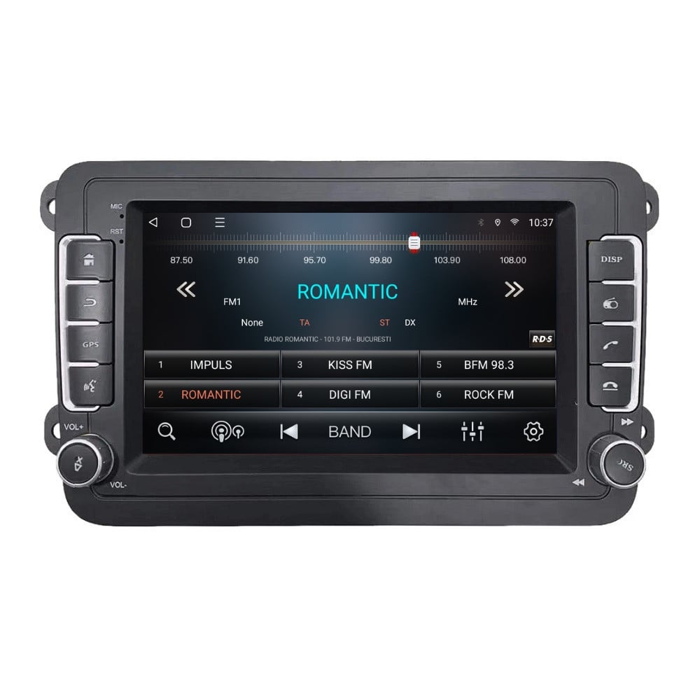 Navigatie dedicata cu Android VW Touran 2003 - 2010, 3GB RAM, Radio GPS Dual Zone, Display HD IPS 7