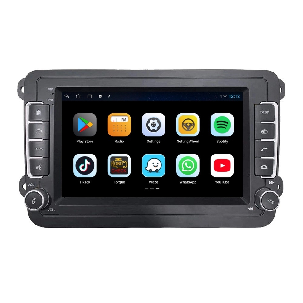 Navigatie dedicata cu Android VW Transporter T5 2010 - 2015, 2GB RAM, Radio GPS Dual Zone, Display HD IPS 7