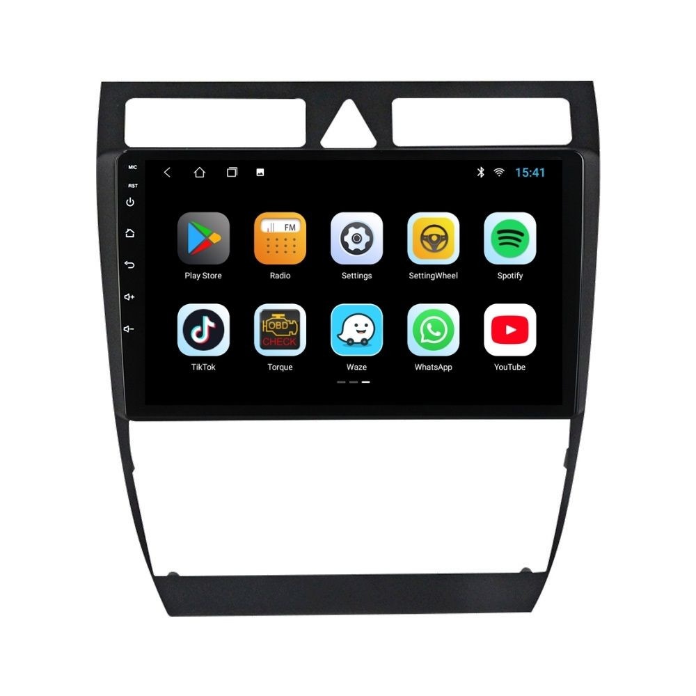 Navigatie dedicata cu Android Audi A6 (C5) 1997 - 2005, 2GB RAM, Radio GPS Dual Zone, Display HD IPS 9" Touchscreen, Internet Wi-Fi, Bluetooth, MirrorLink, USB - Imagine 3