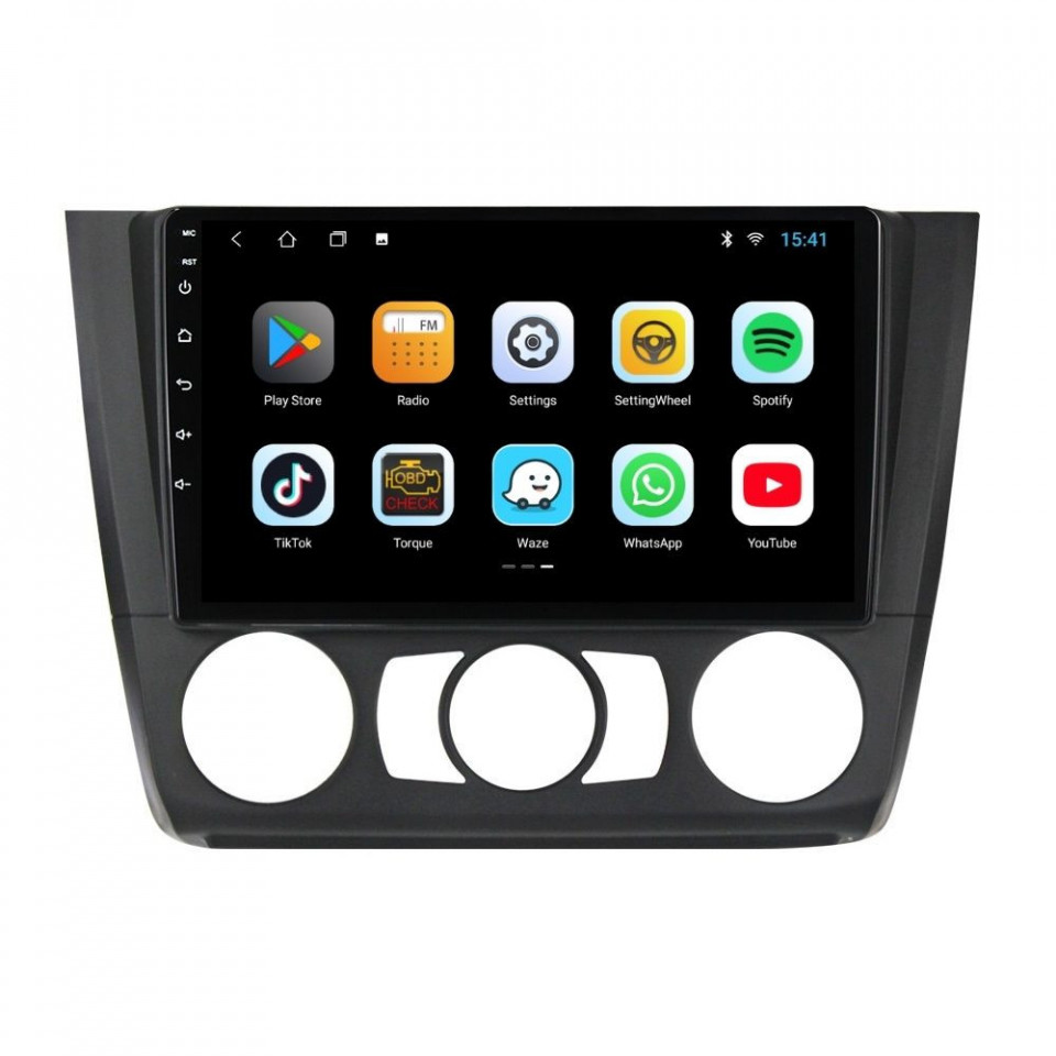 Navigatie dedicata cu Android BMW Seria 1 (E81 / E87) 2007 - 2013, clima manuala, 2GB RAM, Radio GPS Dual Zone, Display HD IPS 9