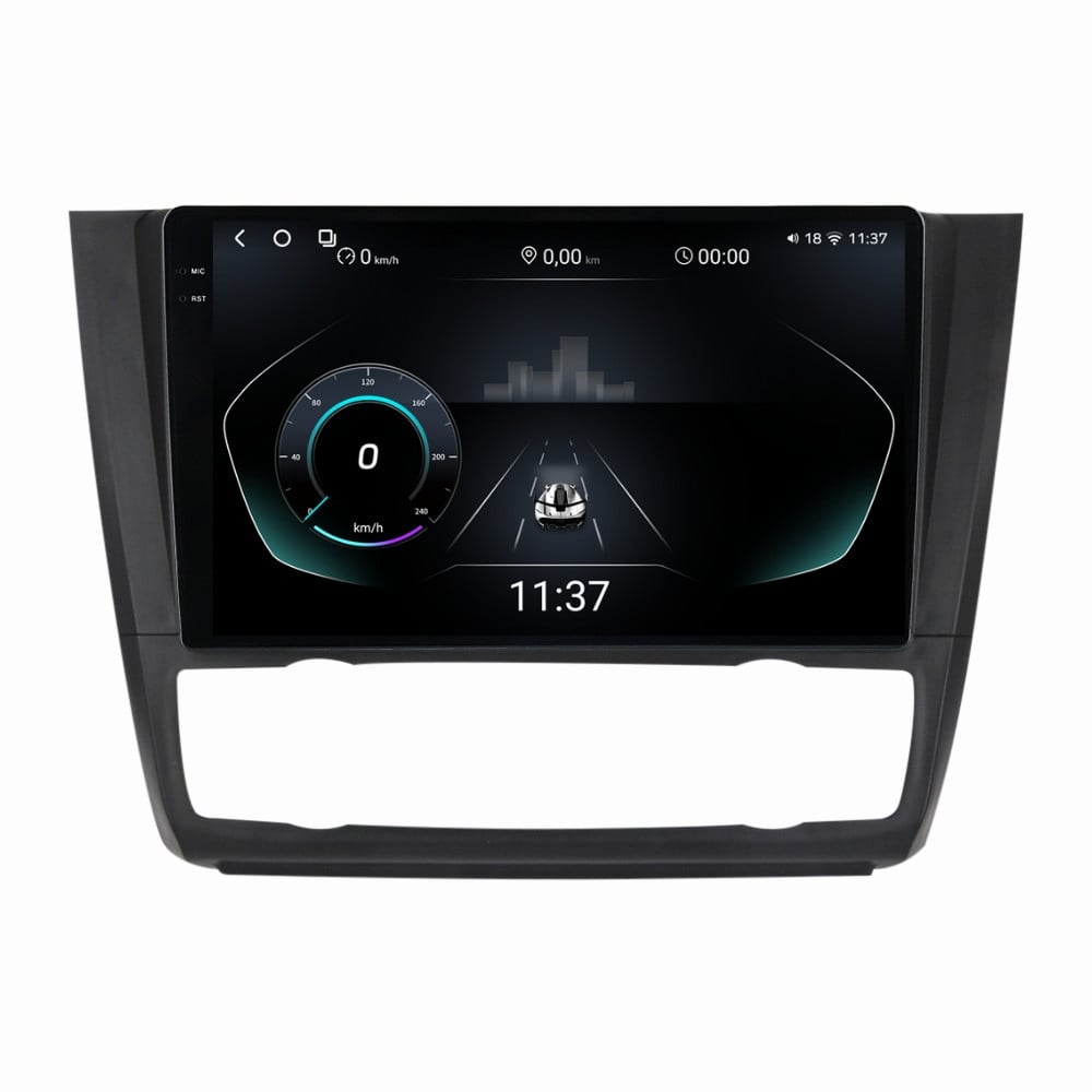 Navigatie dedicata cu Android BMW Seria 1 (E81 / E87) 2007 - 2013, clima automata, 12GB RAM, Radio GPS Dual Zone, Display 2K QLED 9.5