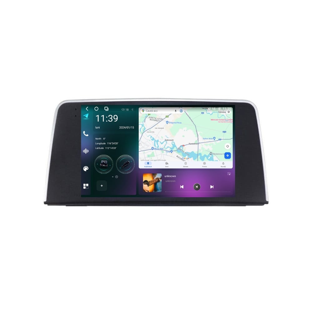 Navigatie dedicata cu Android BMW Seria 4 (F32 / F36) 2013 - 2016, 12GB RAM, Radio GPS Dual Zone, Display 2K QLED 9.5