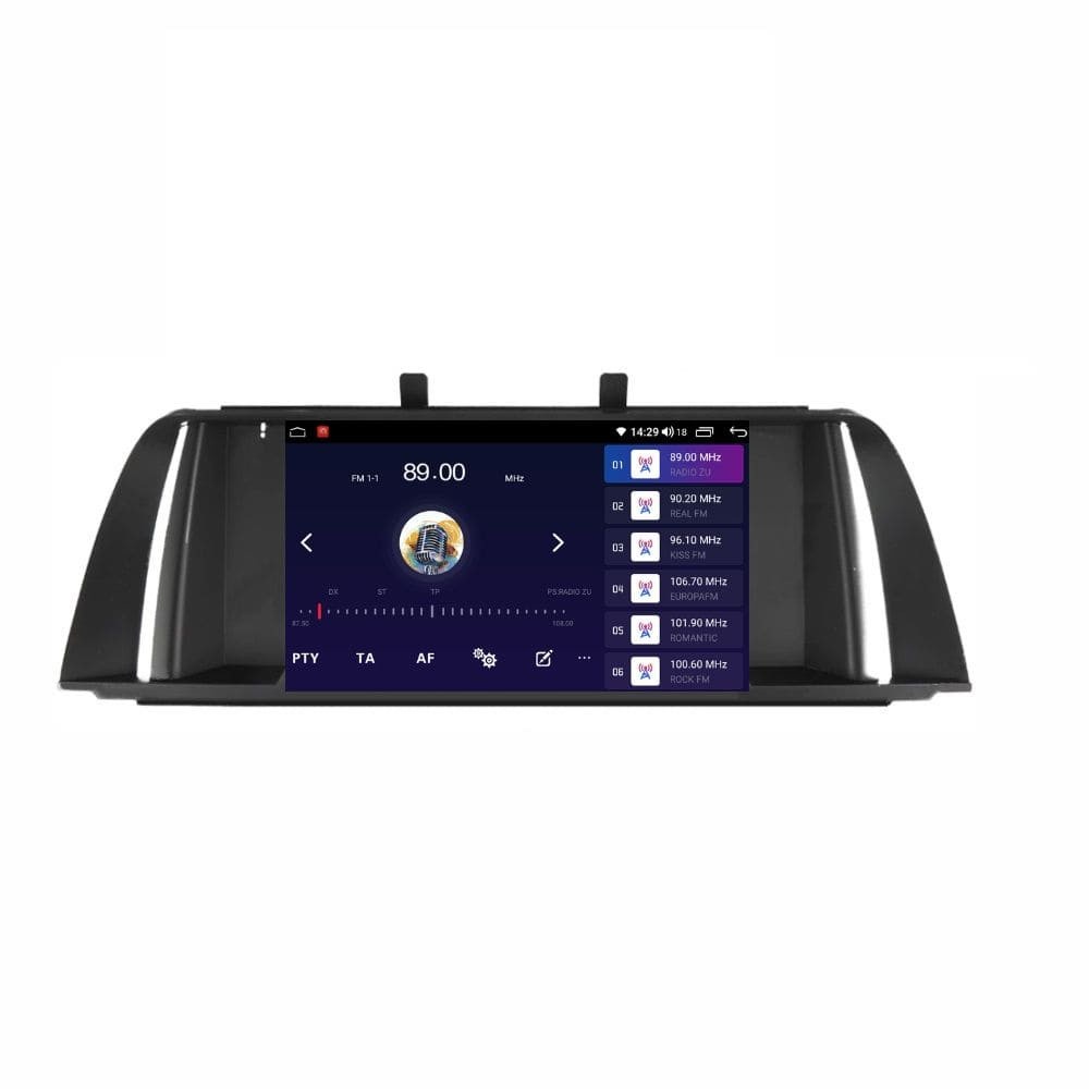 Navigatie dedicata cu Android BMW Seria 5 (F10) 2009 - 2012, 4GB RAM, Radio GPS Dual Zone, Display HD QLED 9" Touchscreen, Internet Wi-Fi si slot SIM 4G, Bluetooth, MirrorLink, USB - Imagine 4
