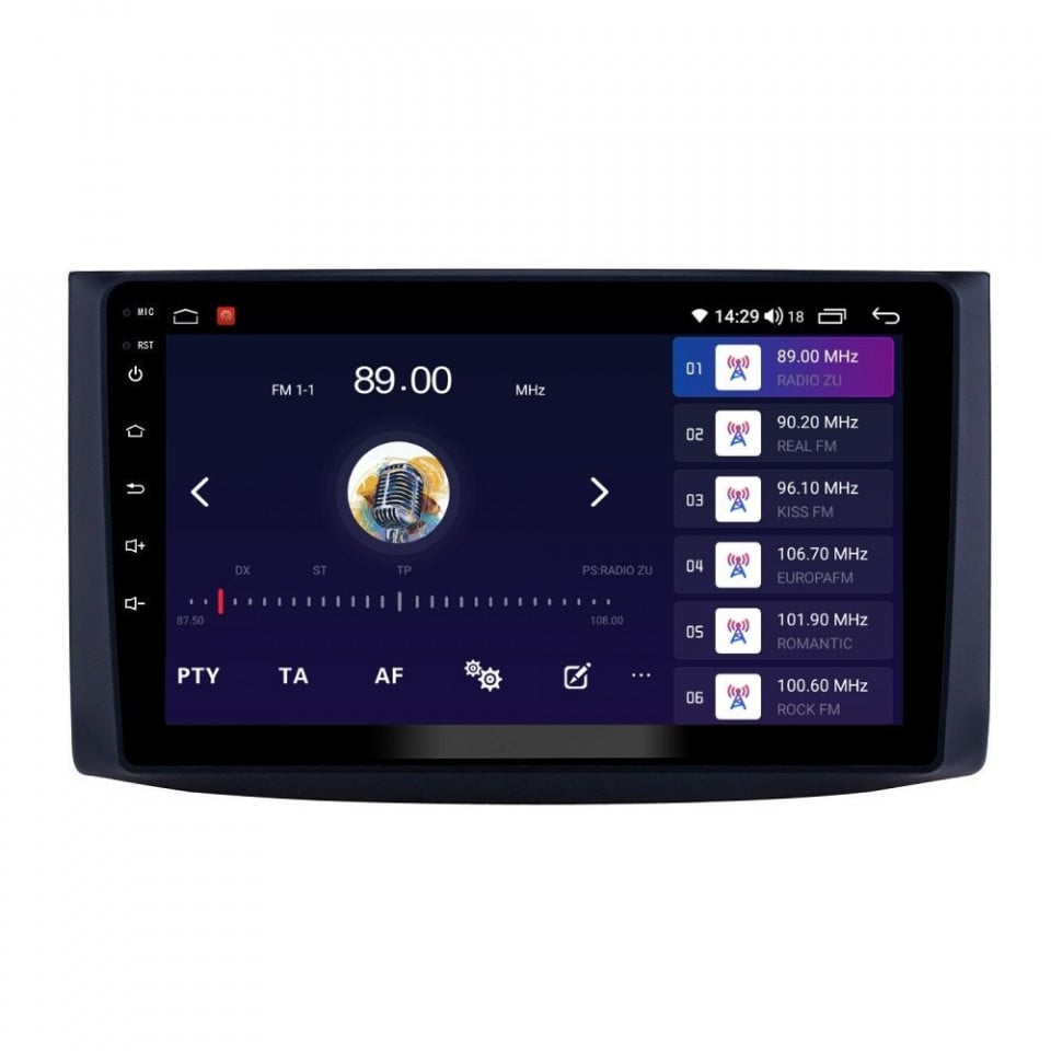 Navigatie dedicata cu Android Chevrolet Aveo 2006 - 2011, 6GB RAM, Radio GPS Dual Zone, Display HD QLED 9